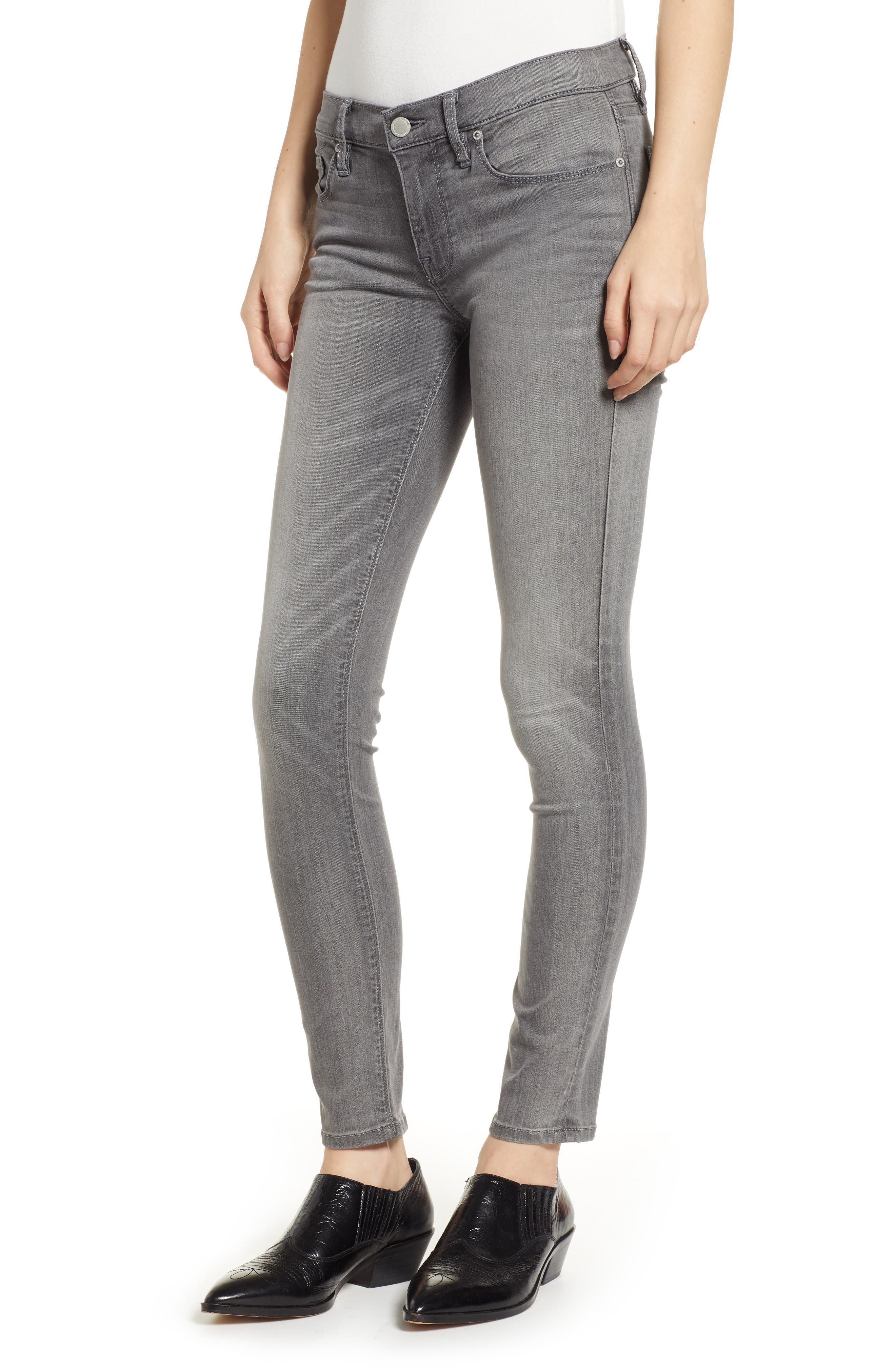gray super skinny jeans