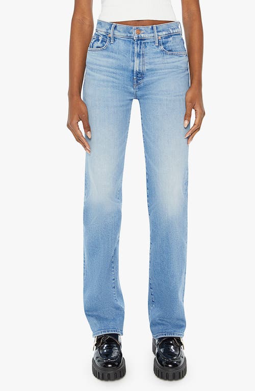 MOTHER MOTHER THE KICK IT HIGH WAIST STRAIGHT LEG JEANS 