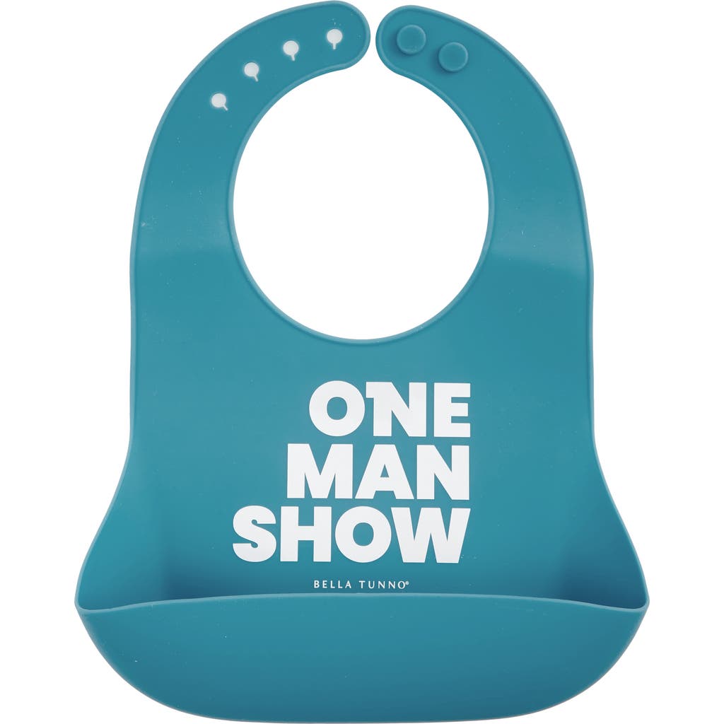 Bella Tunno One Man Show Wonder Bib In Blue