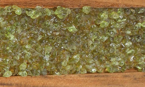 Tiramisu Gemstone Picture Frame In Lime
