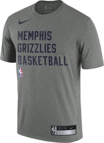 Memphis Grizzlies Basketball NBA Gray Hoodie Sweatshirt MEDIUM