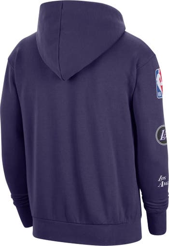 Nike Women's 2022-23 City Edition Los Angeles Lakers Purple Courtside Long Sleeve T-Shirt, Medium