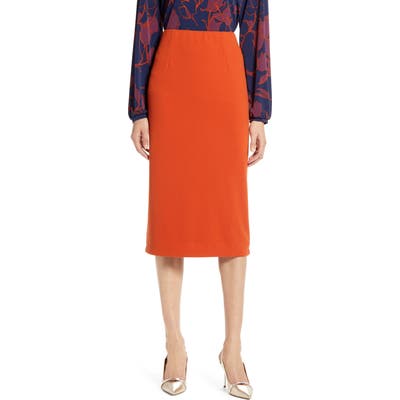 Halogen Knit Pencil Skirt, Brown