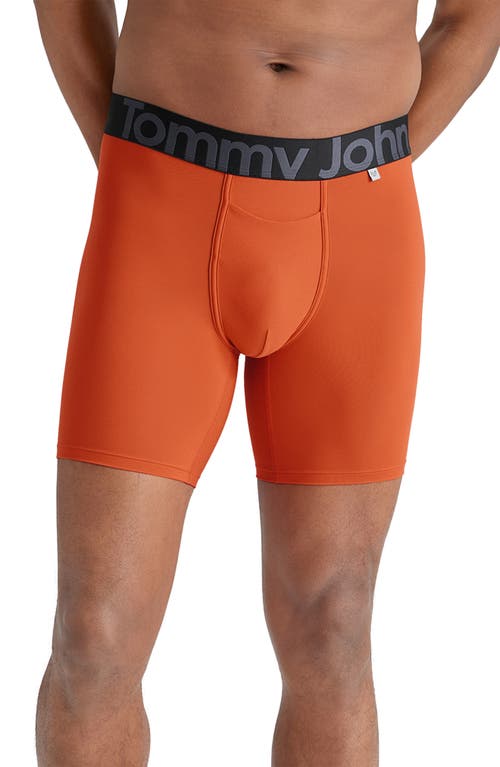 Shop Tommy John 360 Sport 4-inch Hammock Pouch™ Boxer Briefs In Orange Koi