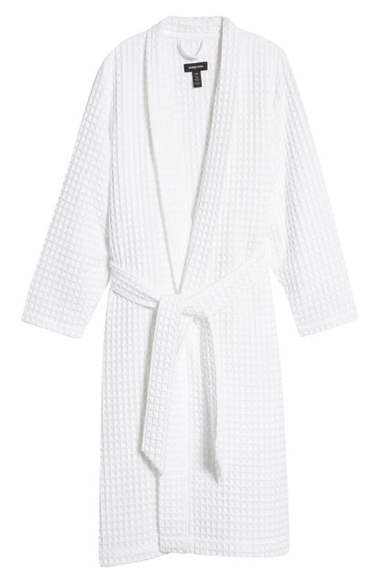 Shop Nordstrom Modern Waffle Robe In White