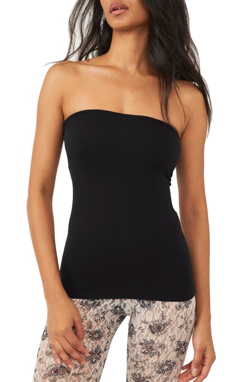 Free People Intimately FP Carrie Tube Top in Black at Nordstrom, Size Medium