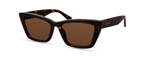 Shop Derek Lam 10 Crosby Shay Sunglasses In Tortoise