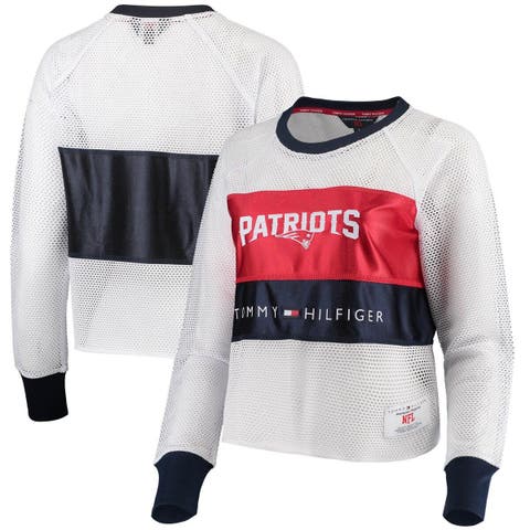 Tommy Hilfiger White/Black Pittsburgh Steelers Rory Quarter-Zip Polo