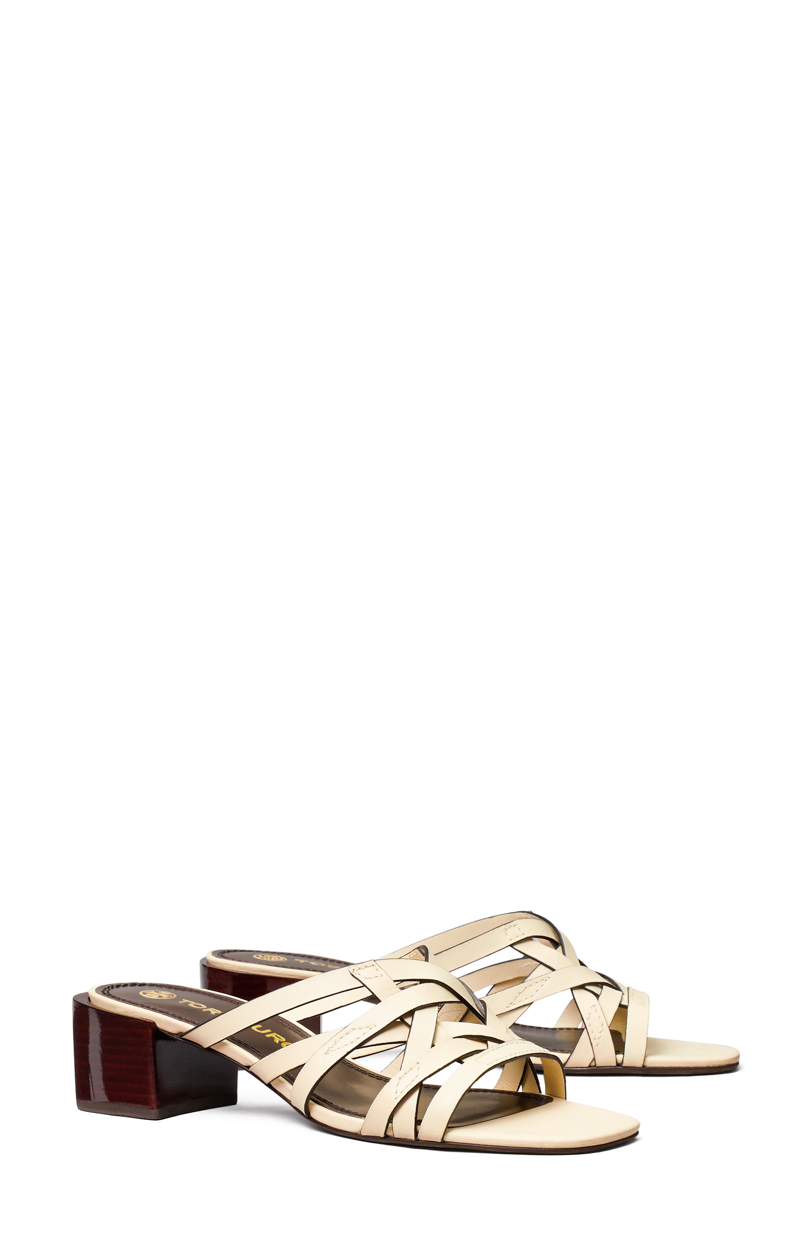 tory burch basket weave flip flops