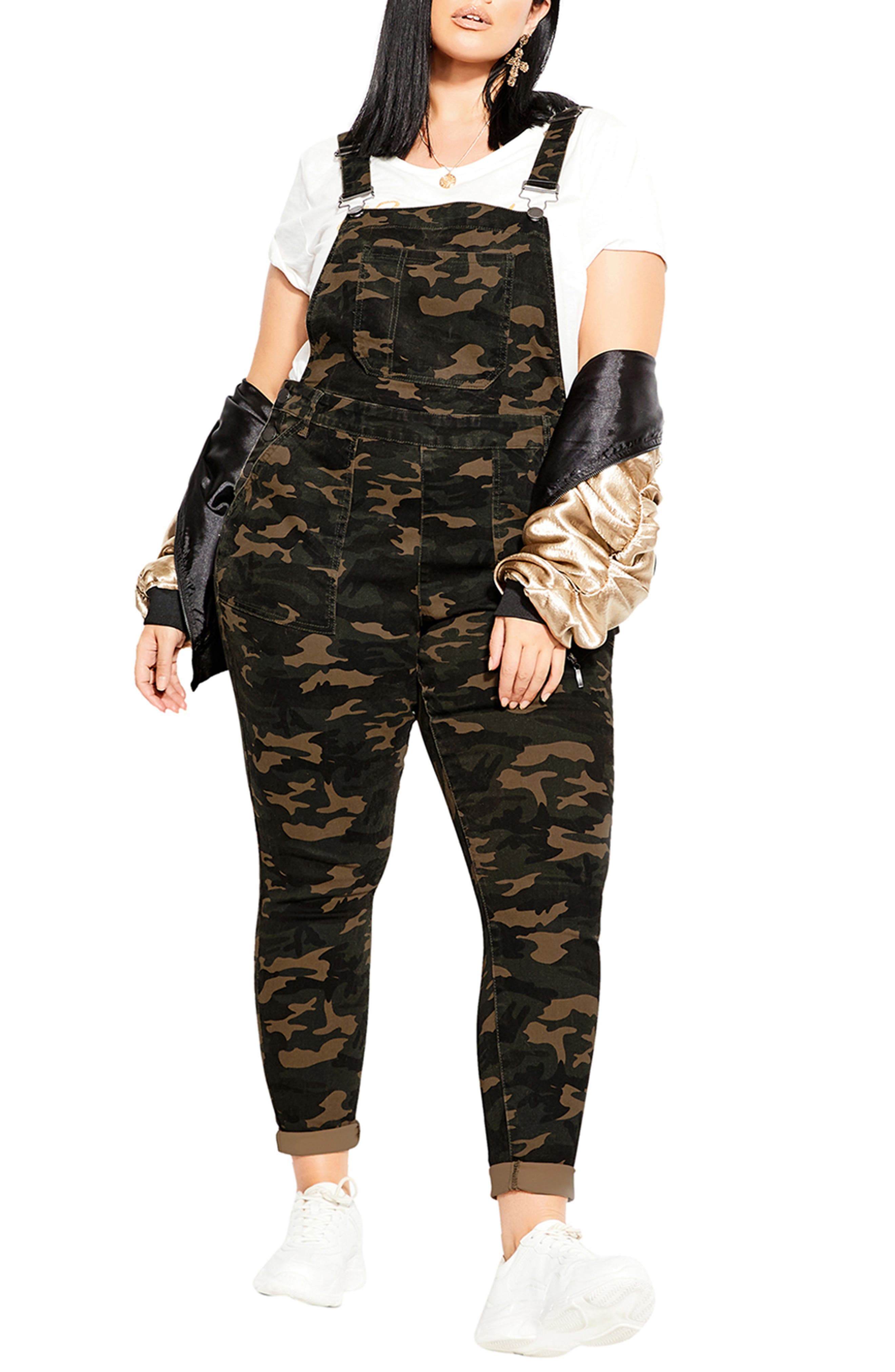 camo jean overalls