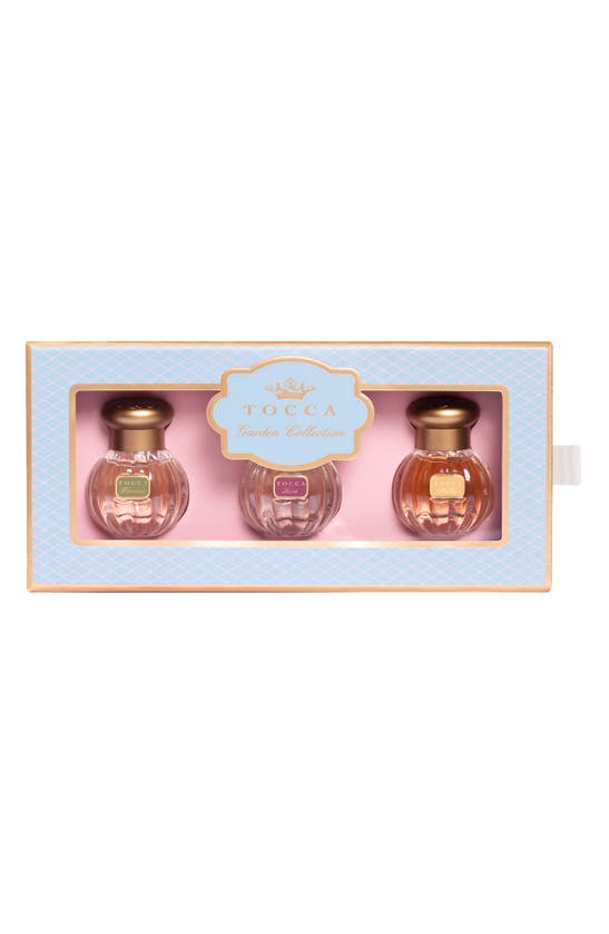 Shop Tocca Garden Collection Fragrance Set (limited Edition) $28 Value In Blue