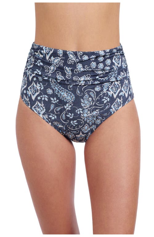 PROFILE BY GOTTEX PROFILE BY GOTTEX FLORES SHIRRED HIGH WAIST PANT 