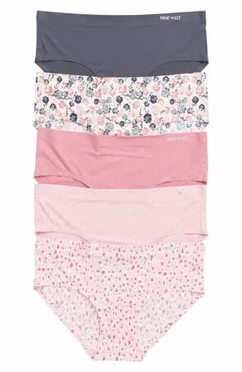 Womens Intimates  Danskin 5-Pack Bonded Microfiber Hipster Underwear With  Lace Back Eclipse Multi ⋆ Snowdropsdingwall