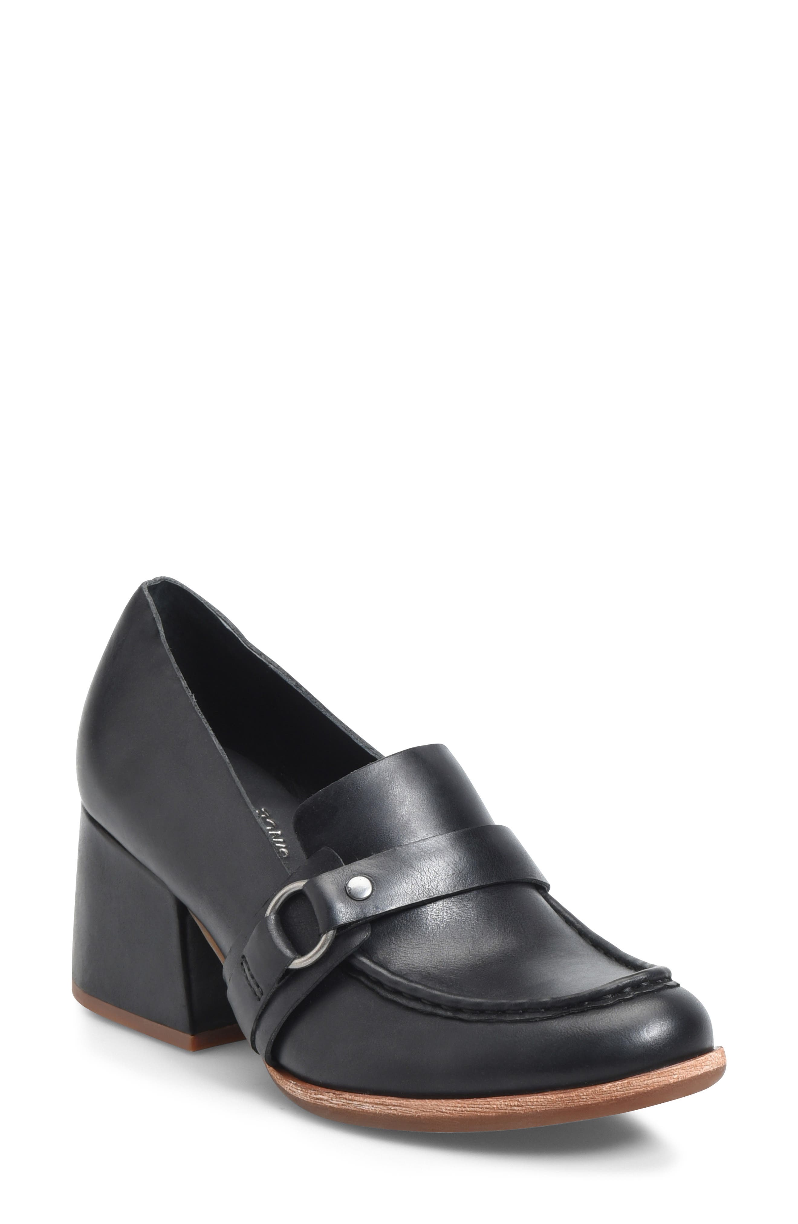 Kork-Ease Aki Loafer Pump- Black