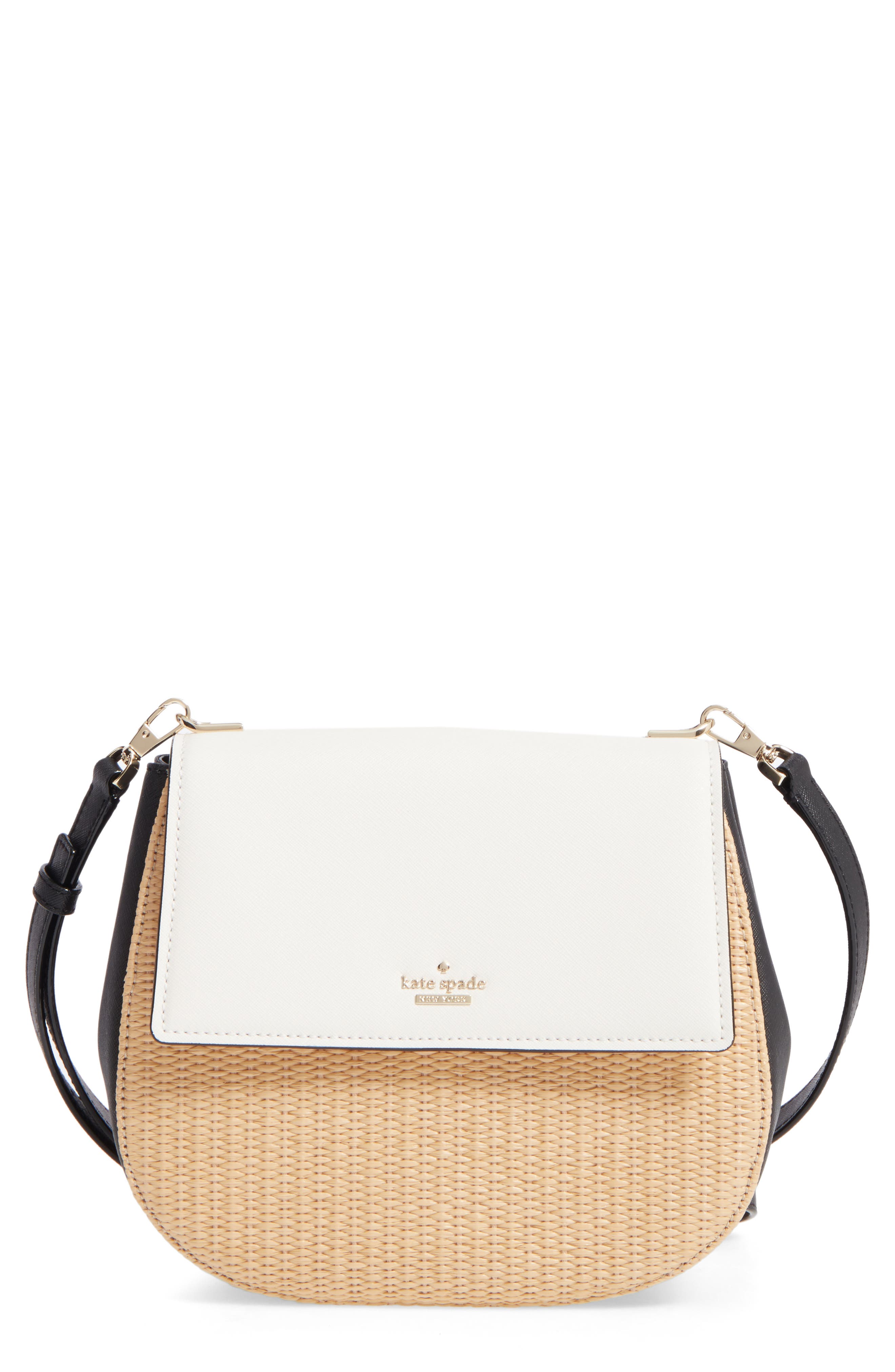 kate spade woven handbag