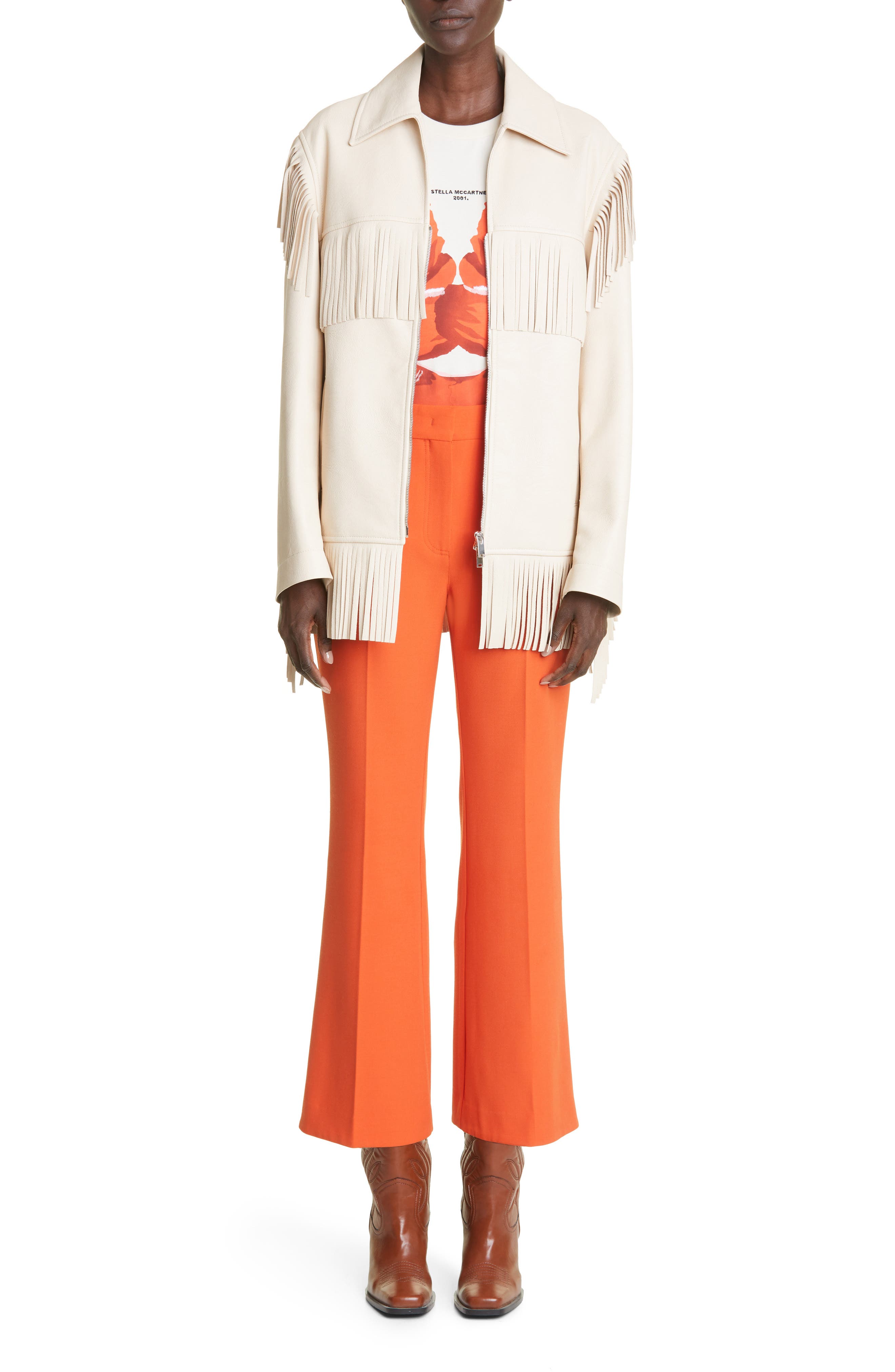 stella mccartney fringe jacket