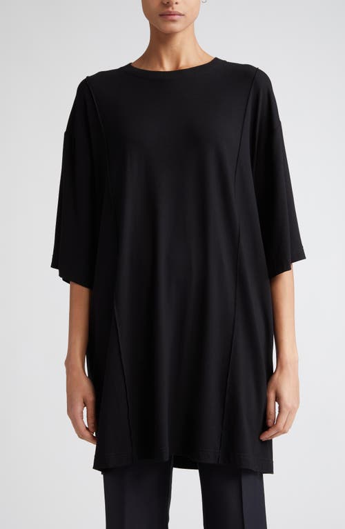 Peter Do Creased Oversize T-Shirt Black at Nordstrom,