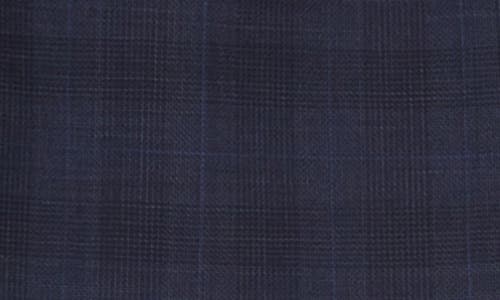 Shop Hugo Boss Boss Huge Plaid Virgin Wool Suit In Navy