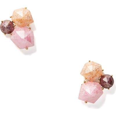 Kate Spade New York Floral Facets Stone Cluster Stud Earrings