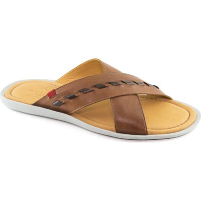 Marc Joseph New York Cedar Beath Slide Sandal, Brown