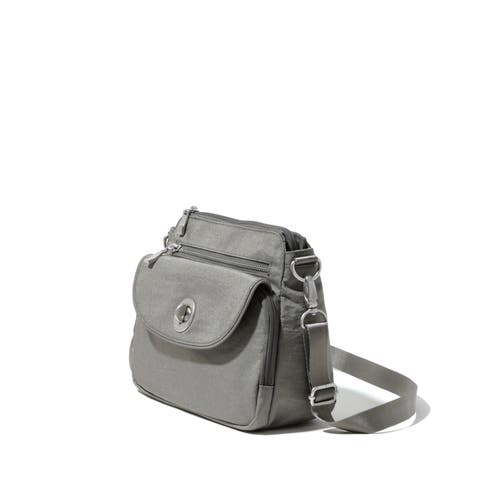 Baggallini Calais Crossbody Bag In Sterling Shimmer