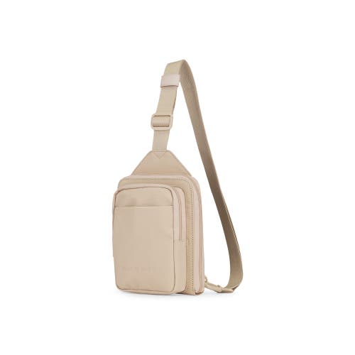 Bugatti Downtown Essentials Sling Bag In Beige