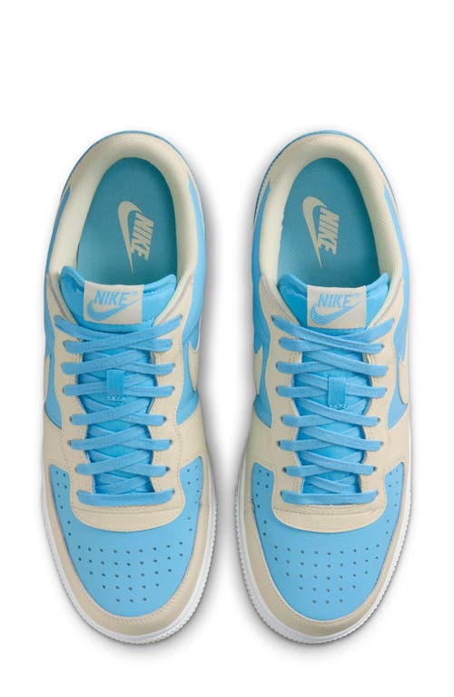 Shop Nike Terminator Low Top Sneaker In Aquarius Blue/coconut Milk