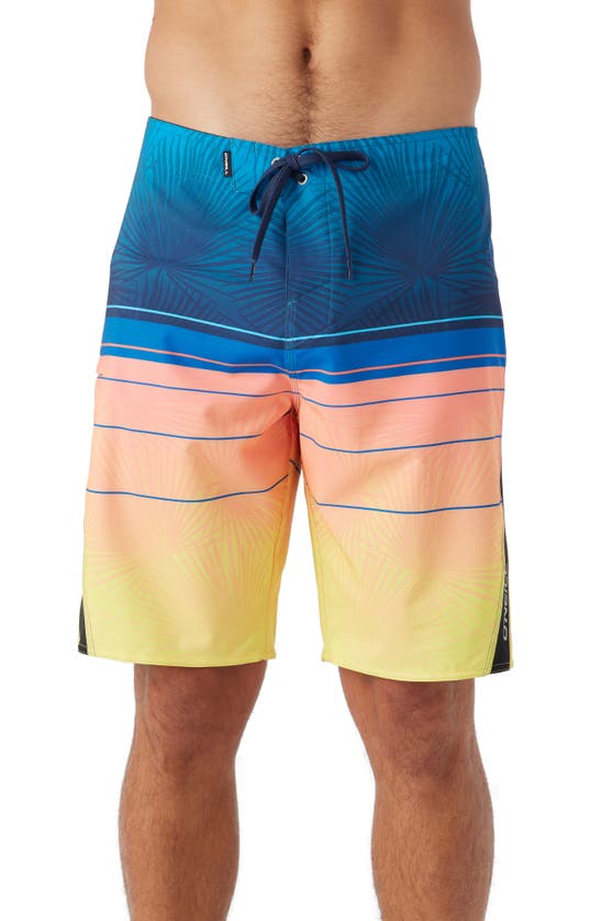 Shop O'neill Superfreak 20 Water Resistant Swim Trunks In Coral