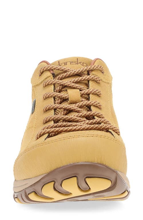 Shop Dansko Paisley Waterproof Sneaker In Wheat