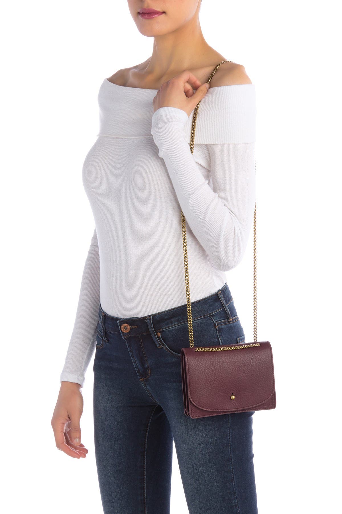 madewell the chain crossbody bag