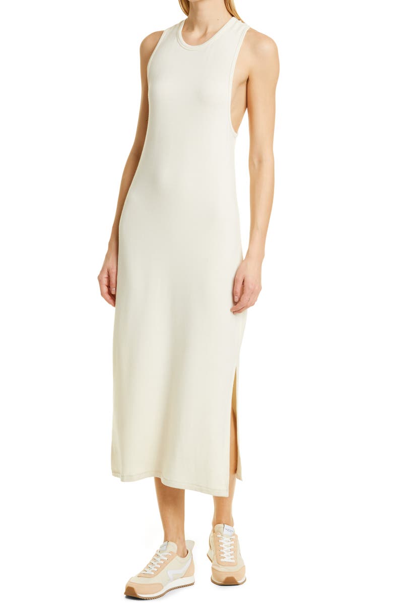 rag & bone Sydney Tank Dress, Alternate, color, Vanilla