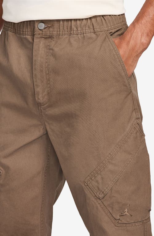 Shop Jordan Essentials Chicago Pants In Archaeo Brown