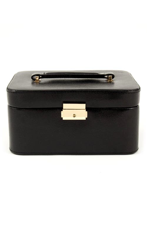 Bey-berk Leather Jewelry Box In Black