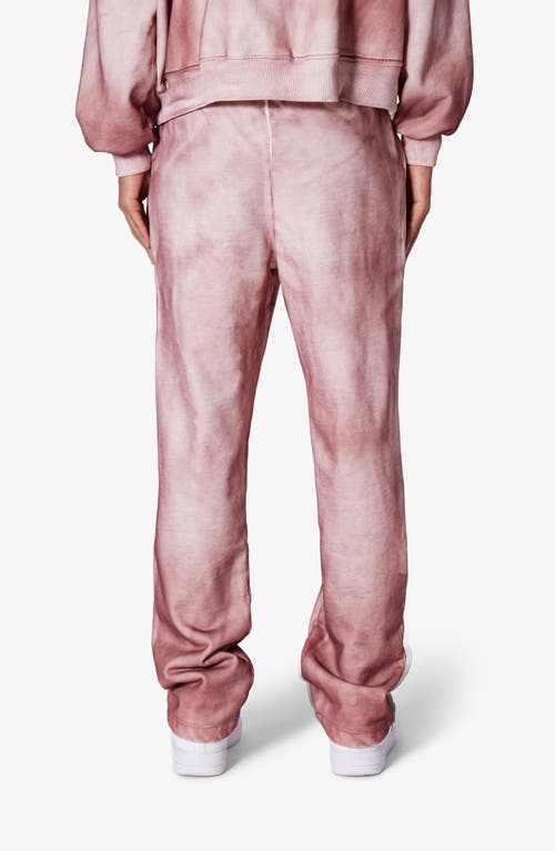 Mnml Optic Graded Sweatpants In Red