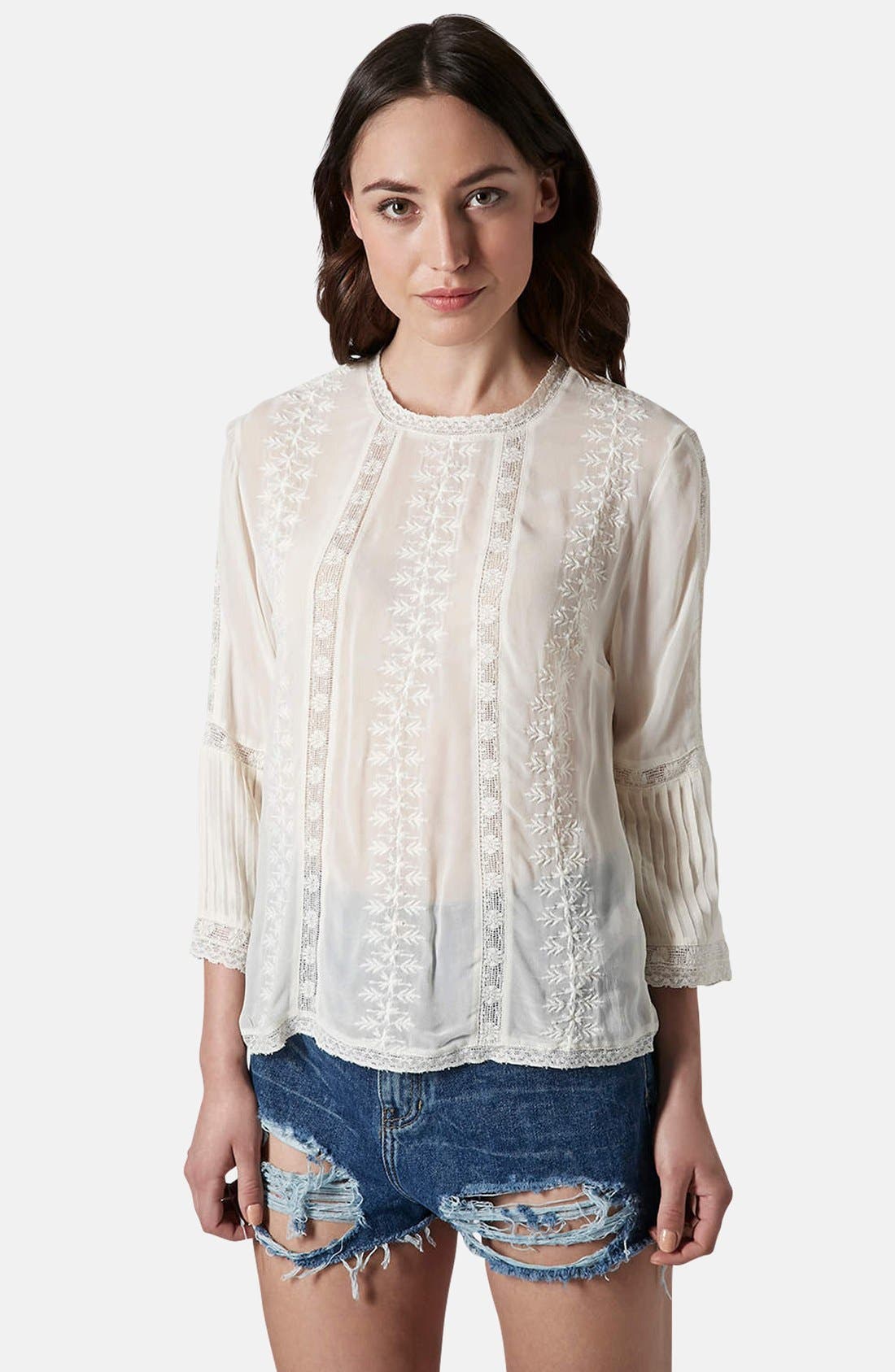 Embroidered Blouse Nordstrom
