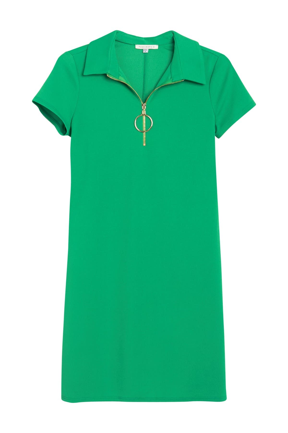 orange polo dress