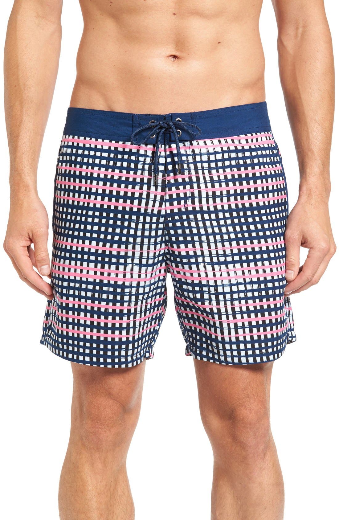 Mr.Swim Plaid Board Shorts Nordstrom