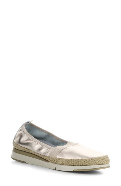 Bos. & Co. Fastest Slip-On Shoe Champagne Satin at Nordstrom,