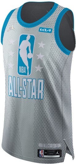 Men's Jordan Brand Kevin Durant Gray 2022 NBA All-Star Game Authentic Jersey