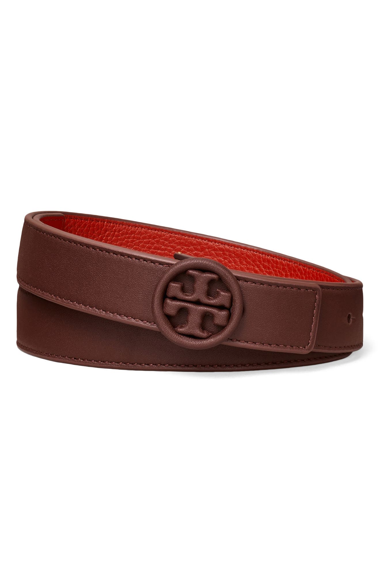 red tory burch belt