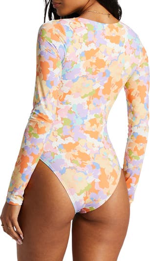 *Outlet* Women's Long Sleeve Swimsuit - Kingfisher Cove