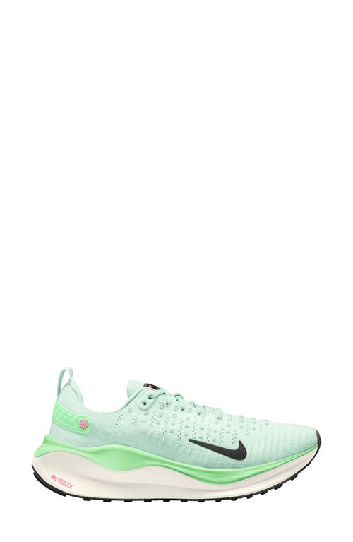 Shop Nike Infinityrn 4 Running Shoe In Barely Green/black/green