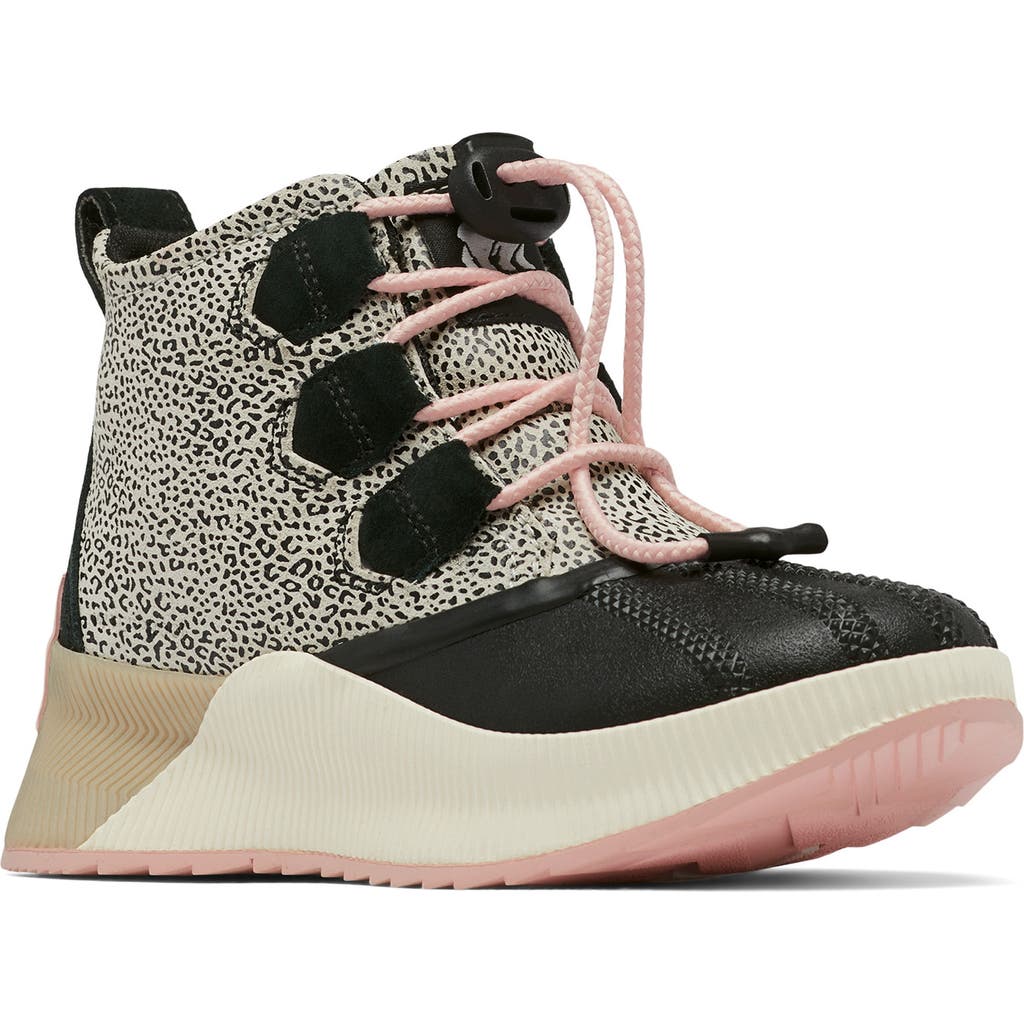 Sorel Kids' Out 'n About Classic Waterproof Boot In Black