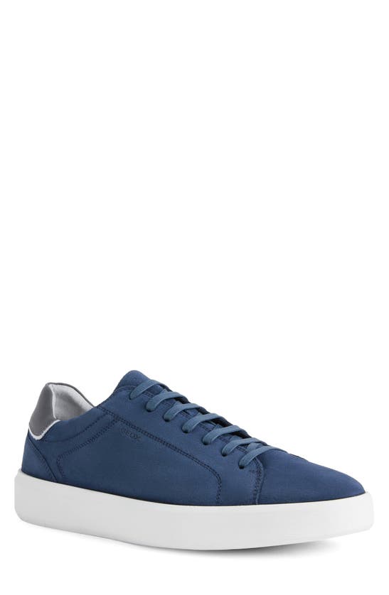 Geox Velletri Sneaker In Med Blue