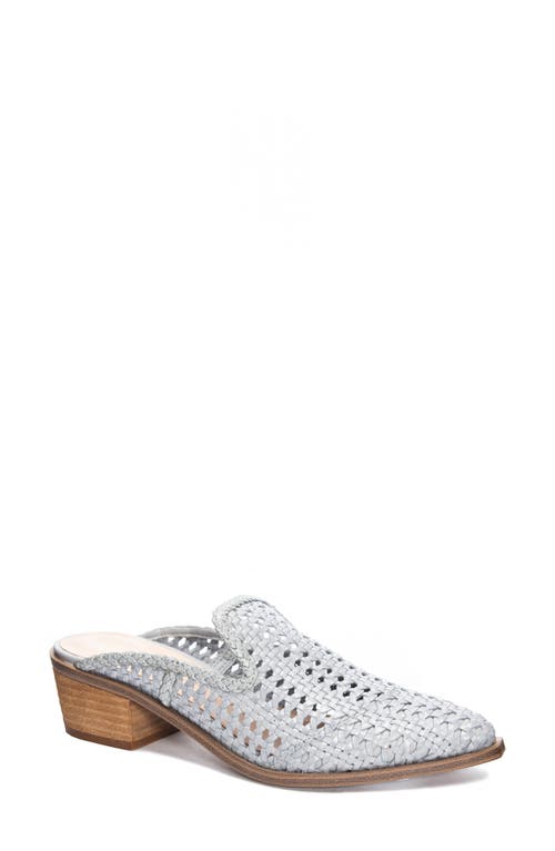 Chinese Laundry Mayflower Woven Mule in Light Blue