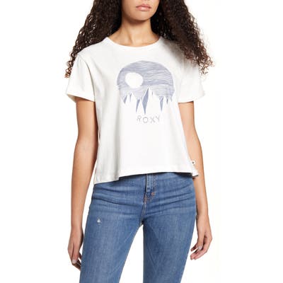 Roxy Good Decision Graphic Tee, White