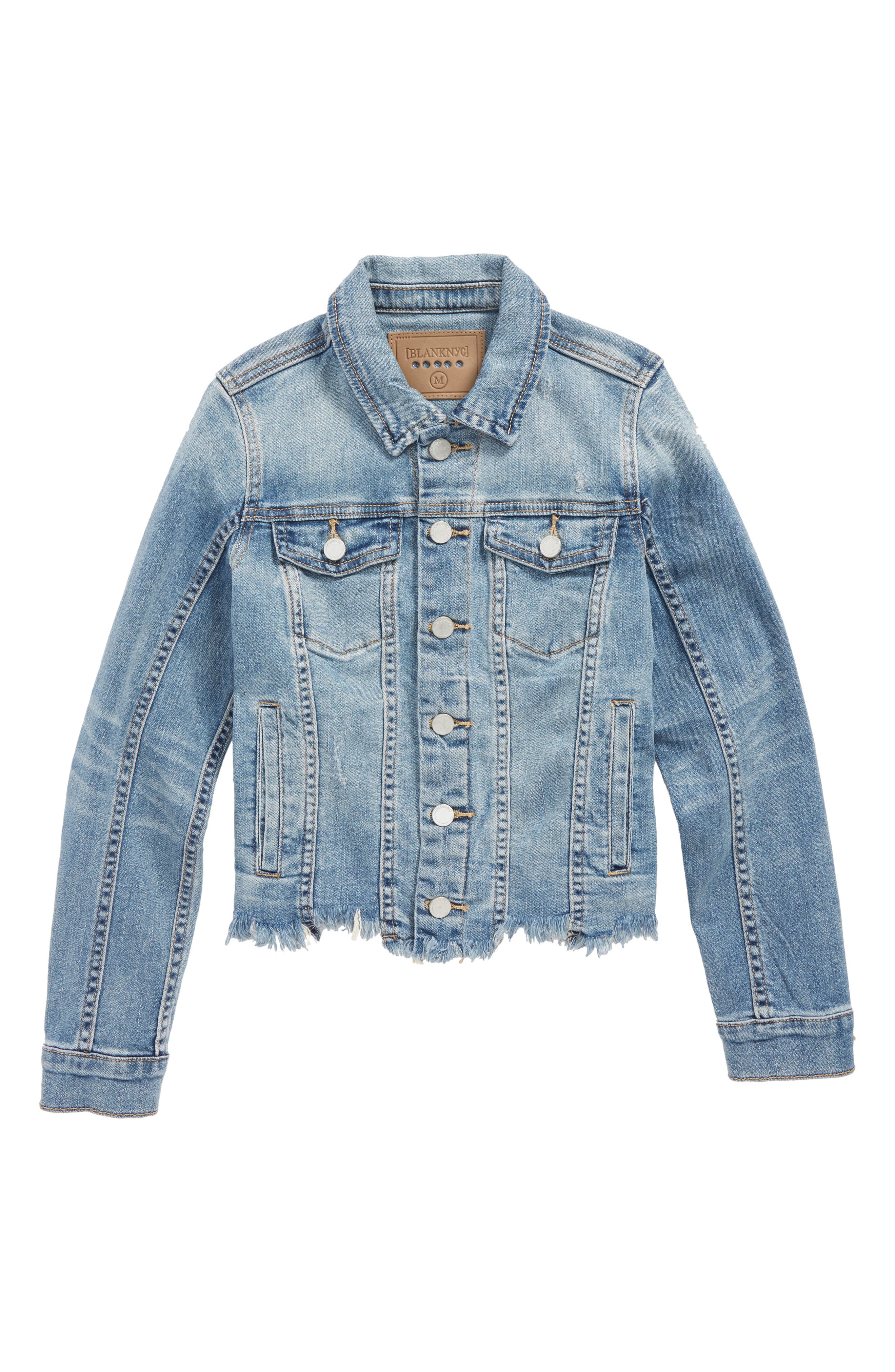 blanknyc distressed denim jacket