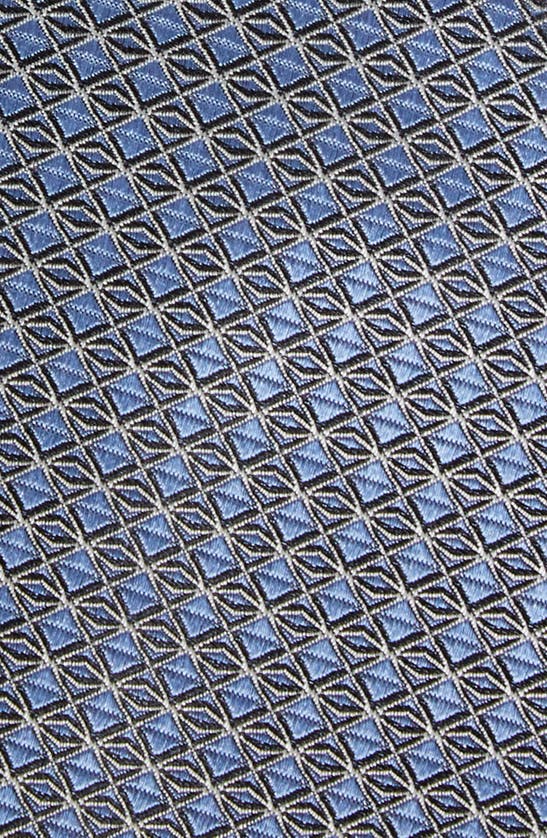 Zegna Ties Cento Fili Silk Jacquard Tie In Lightblue