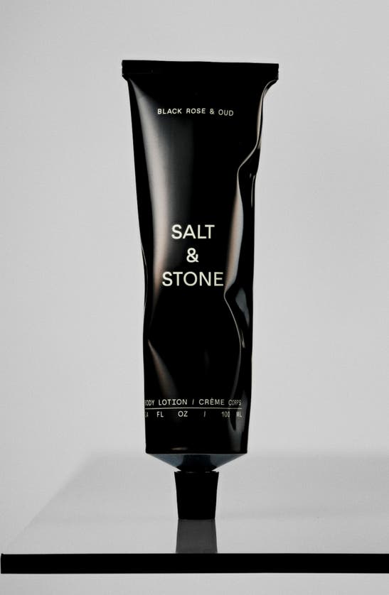 Shop Salt & Stone Body Lotion In Black Rose And Oud