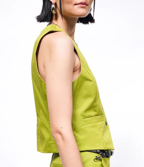 Wildfang The Essential Vest In Pickle